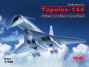 14401 ICM 1/144 ツポレフ Tu-144 超音速旅客機