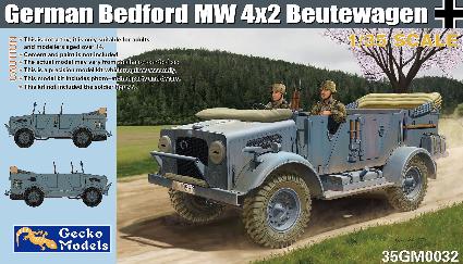 GEC35GM0032 ゲッコーモデル 1/35 ドイツ軍 ベッドフォード MW 4 x 2 鹵獲車輛