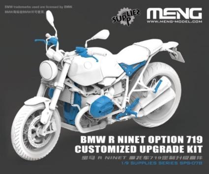 MENSPS-078 モンモデル 1/9 BMW R nineT 719カスタマイズ              アップグレードキット (レジン製)