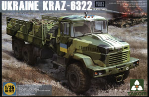TKO2022 タコム 1/35 ウクライナKrAZ-6322 現用重トラック(後期型)
