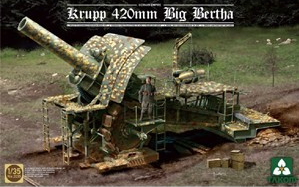 TKO2035 タコム 1/35 WWI ドイツ帝国軍ビッグ・バーサ 420mm巨大榴弾砲