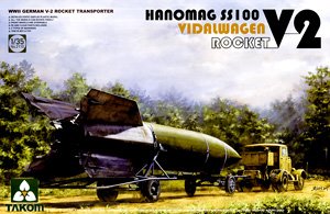 TKO2110 タコム 1/35 WW.Ⅱ ドイツ V2ロケット W/ハノマーグSS100トラクター+フィダルワーゲン