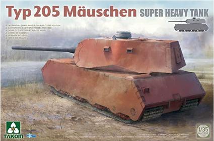 TKO2159 タコム 1/35 タイプ205 「モイスヒェン」 超重戦車