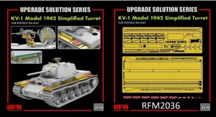 RFM2036 ライフィールドモデル  1/35 KV-1用グレードアップパーツセット (RFM5041用)