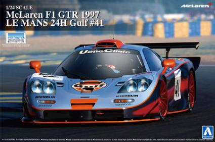 1/24 スーパーカー No.19 マクラーレン F1 GTR 1997 ルマン24時間 ガルフ #41
