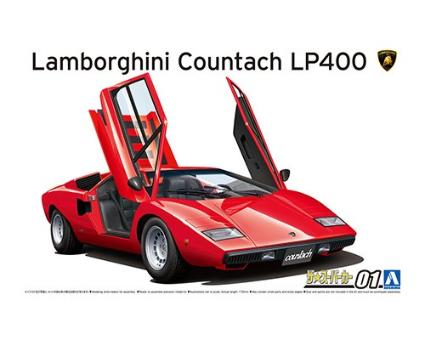 ザ・スーパーカーNo.01 1/24 ランボルギーニ カウンタック LP400'74