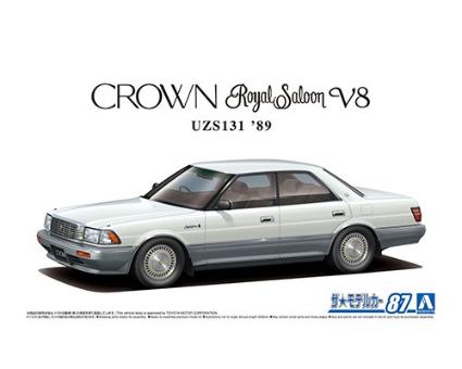 ザ☆モデルカー No.87 1/24 トヨタ UZS131 クラウン ロイヤルサルーンG '89