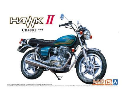 062654 1/12 ザバイク No.15 ホンダ CB400T ホークII  '77
