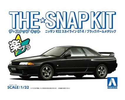 ザ☆スナップキット 14-C ニッサン R32 スカイラインGT-R(ブラックパールメタリック)