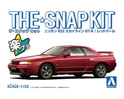 ザ☆スナップキット 14-E ニッサン R32 スカイラインGT-R(レッドパール)