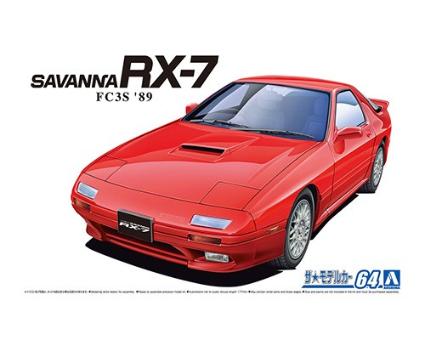ザ☆モデルカー 64 1/24 マツダ FC3S サバンナRX-7 '89