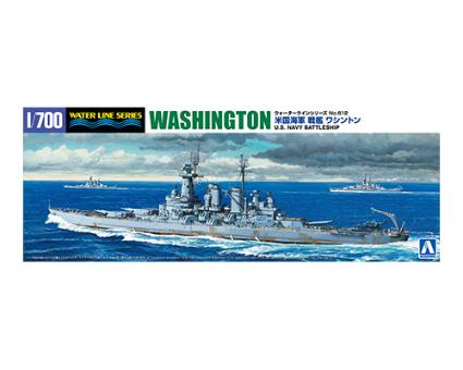 1/700 ウォーターライン No.612 米国海軍 戦艦 ワシントン