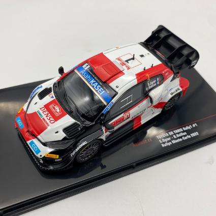 RAM832 IXO  1/43 トヨタ GR ヤリス ラリー1 2022年モンテカルロラリー #1 S.Ogier/B.Veillas