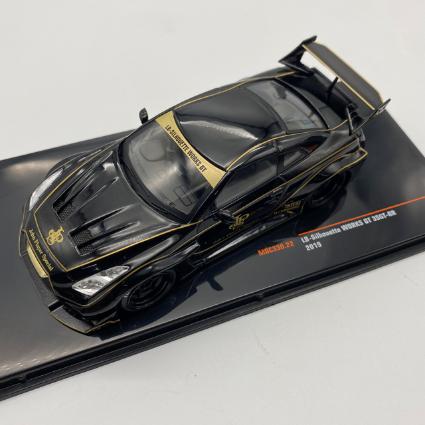 MOC330 IXO  1/43 LB シルエット ワークス GT 日産 35GT-RR 2019 (JPS) ブラック