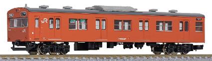 1264C JR103系関西形 クハ103(低運・ユニット窓・オレンジ)1両キット
