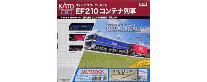 10-020 Nゲージスターターセット EF210 コンテナ列車