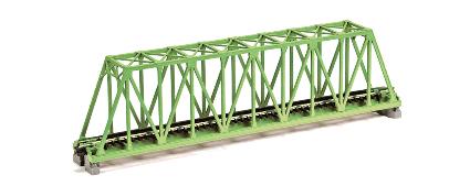 20-428 単線トラス鉄橋(ライトグリーン)
