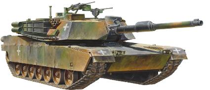 25216 1/35 M1A1エイブラムス戦車 'ウクライナ軍' 【スケール限定】