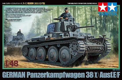 32583 1/48 ドイツ軽戦車 38(t) E/F型