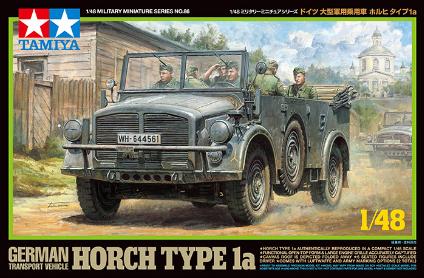 32586 1/48 MM ドイツ大型軍用乗用車 ホルヒ タイプ 1a