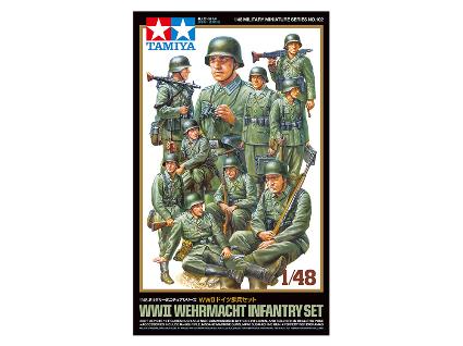 32602  1/48 WWⅡ ドイツ歩兵セット