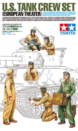 35347 1/35 MM アメリカ戦車兵セット (ヨーロッパ戦線)