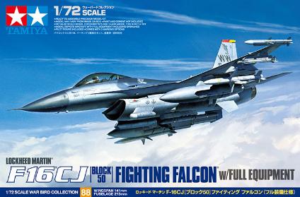 60788 WB.88 1/72 ロッキード マーチン F-16CJ[ブロック50] ファイティング ファルコン (フル装備仕様)