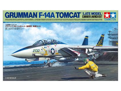 61122  1/48 グラマン F-14A トムキャット (後期型) 発艦セット