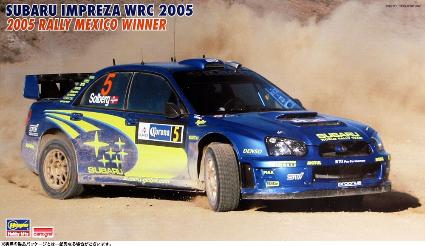 20454 1/24 スバル インプレッサ WRC 2005 '2005 ラリー メキシコ ウィナー'