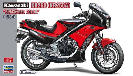 21740 1/12 カワサキ KR250(KR250A)'ブラック/レッドカラー'