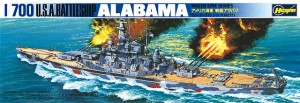 WL 608 1/700 アメリカ海軍 戦艦 アラバマ