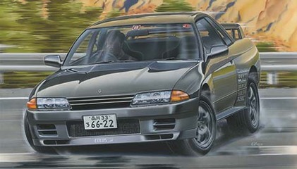 1/24 峠シリーズ No.15 ニッサン スカイライン GT-R(R32)