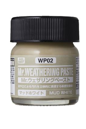 WP02 Mr.ウェザリングペースト<マッドホワイト>