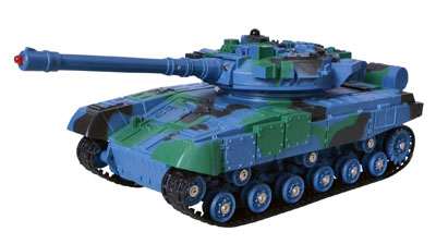 RCバトルヴィークルジュニア 8輪装甲車 ブルー迷彩(40MHz)