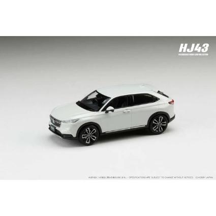 HJ433002SW HJ43 1/43 Honda VEZEL 純正オプション装着車 Premium Sunlight White Pearl