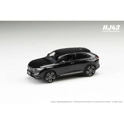 HJ433002BK HJ43 1/43 Honda VEZEL 純正オプション装着車 Crystal Black Pearl