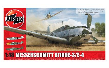X-5120B エアフィックス 1/48 メッサーシュミット Bf109 E-3/E-4