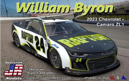 SJMHMC2023WBP サルビノスJRモデル 1/24 NASCAR 2023 カマロ ZL1 ヘンドリックスモータスポーツ 「ウイリアム・バイロン」 `ラプター`