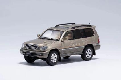 KS025-191 GCD 1/64 Toyota Land Cruiser Cygnus - (RHD) Gold