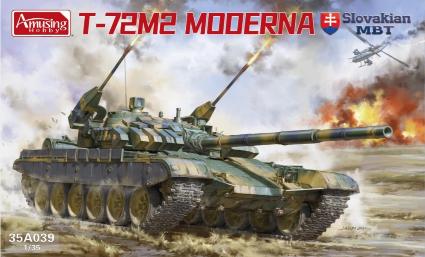AMH35A039 アミュージングホビー 1/35 スロバキア T-72 M2 モデルナ