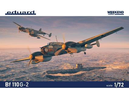 EDU7468 エデュアルド 1/72 Bf110G-2 ウィークエンドエディション
