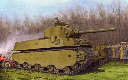 BL6789 1/35 WW.2 アメリカ陸軍 M6A1重戦車