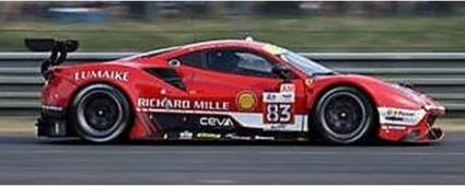 LS18LM037 1/18 Ferrari 488 GTE EVO No.83 RICHARD MILLE AF CORSE 24H Le Mans 2023L. Perez Companc - A