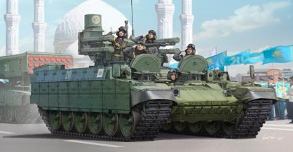 09506 トランペッター 1/35 カザフスタン共和国軍 BMP-T 戦車支援戦闘車