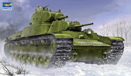 09590 トランペッター 1/35 ソビエト軍 T-100多砲塔重戦車