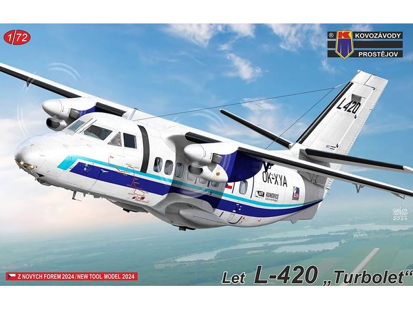 KPM0438 KPモデル 1/72 Let L-420 'ターボレット'