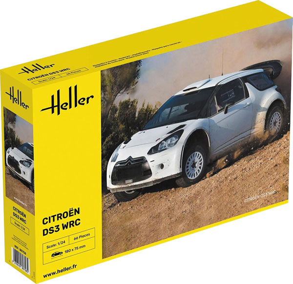 HE80758J エレール 1/24 シトロエン DS3 WRC 日本語説明書付属特別版