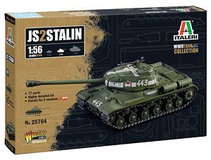 IT25764 イタレリ 1/56 WW.II ソビエト軍 IS-2 スターリン重戦車