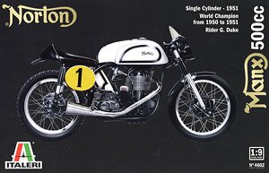 IT4602イタレリ 1/9 ノートン マンクス 500cc 1951