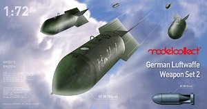 UA72213モデルコレクト1/72ドイツ空軍 ウェポンセット2